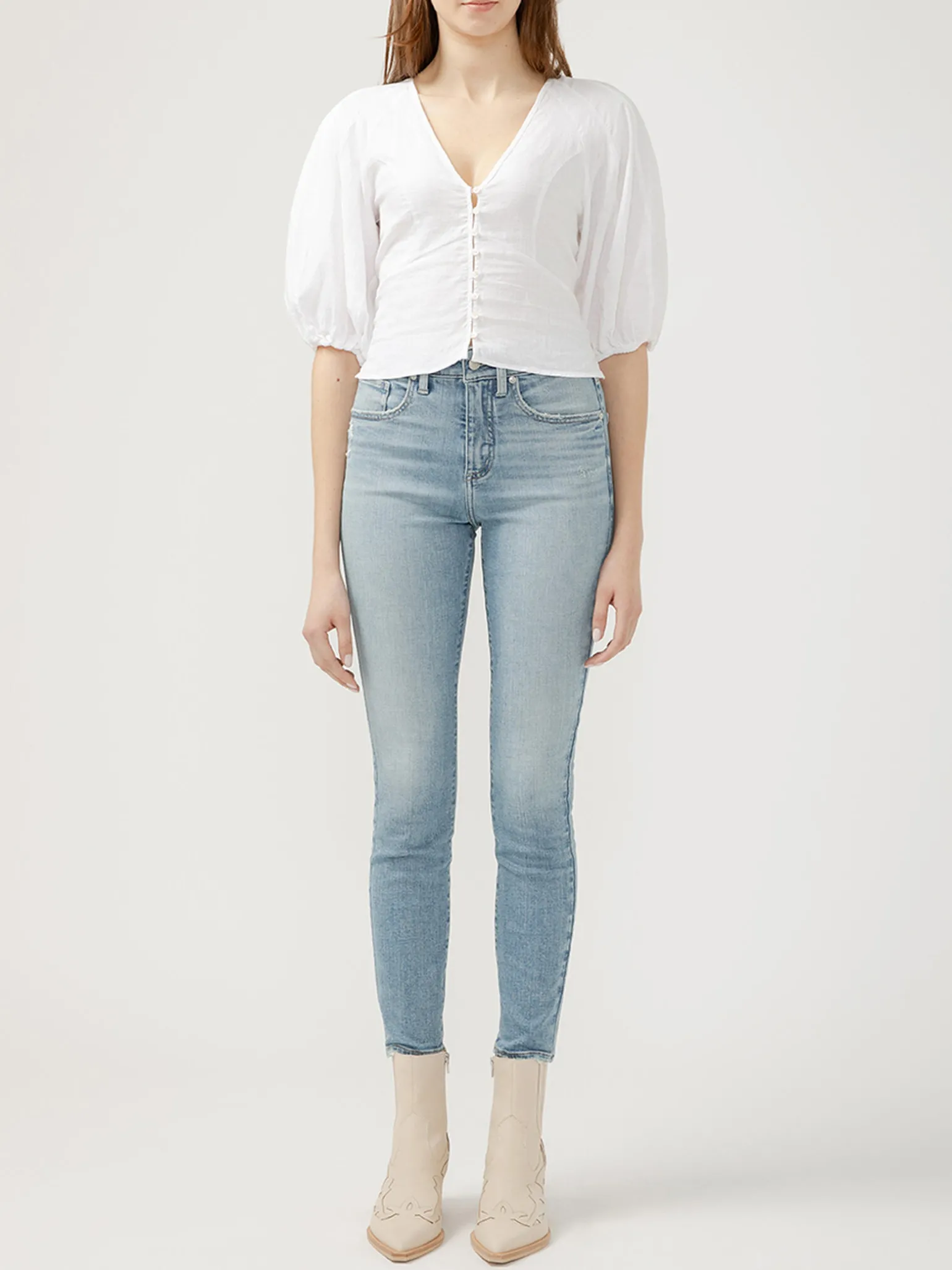 Avery High Rise Skinny Jeans