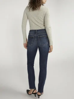 Avery High Rise Straight Leg Jeans