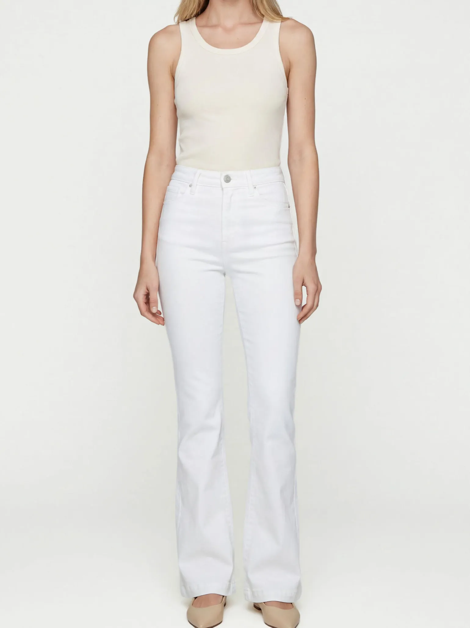 Avery High Rise Trouser Leg Jeans