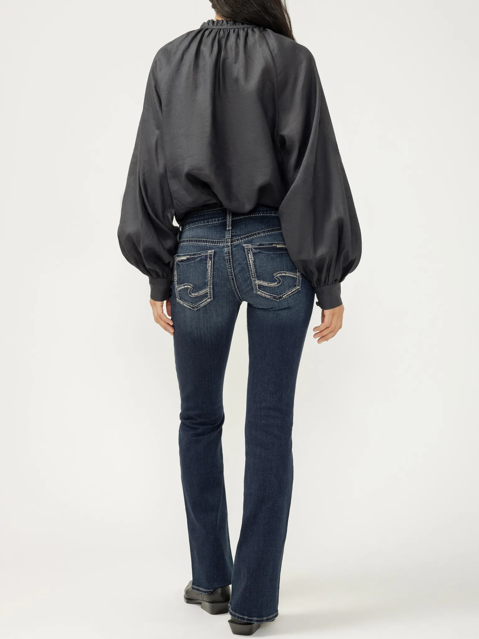 Britt Low Rise Bootcut Luxe Stretch Jeans