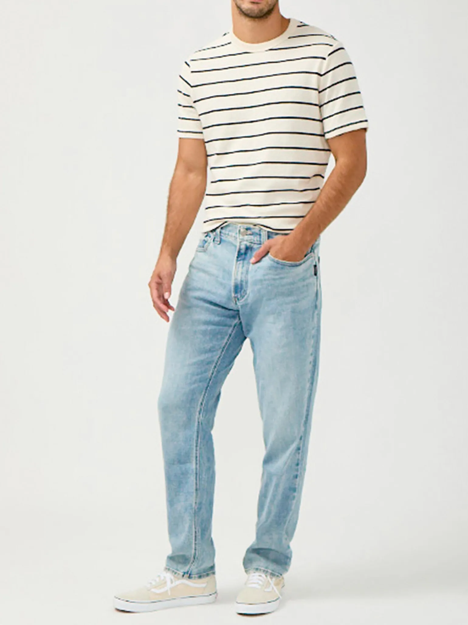Eddie Relaxed Fit Slim Straight Leg Jeans