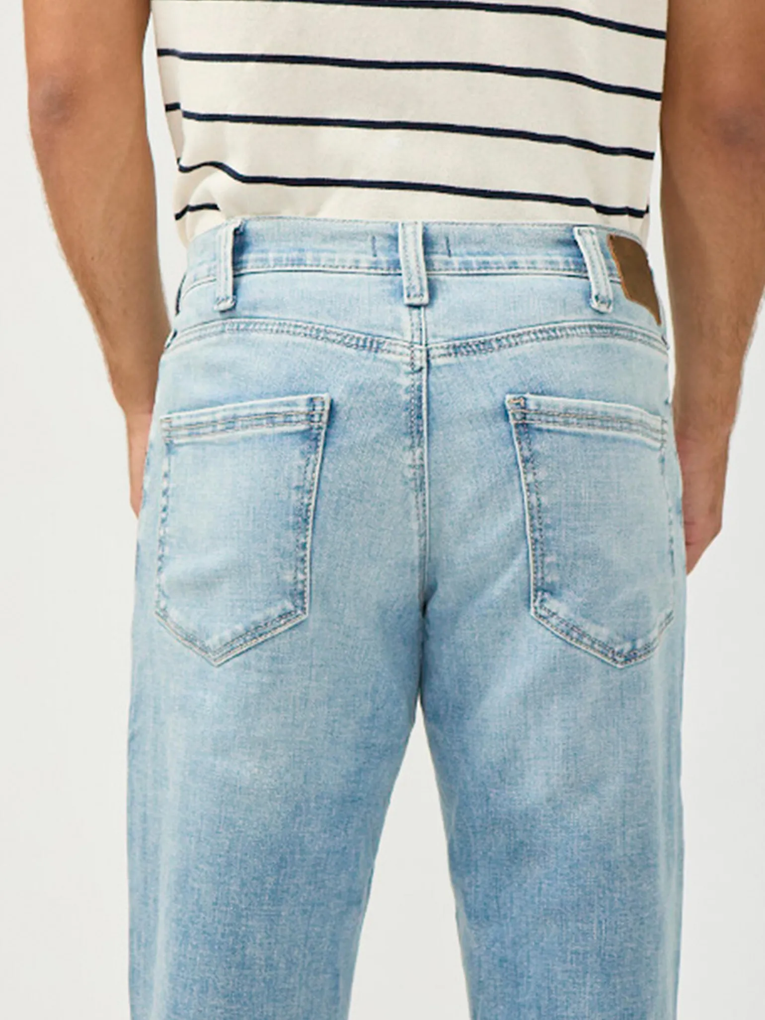 Eddie Relaxed Fit Slim Straight Leg Jeans