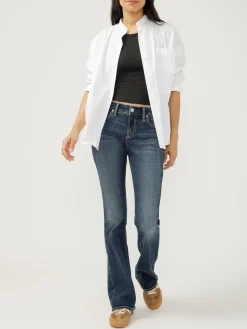Elyse Mid Rise Bootcut Jeans