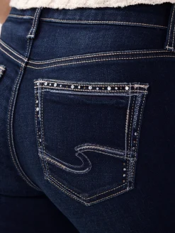 Elyse Mid Rise Slim Bootcut Luxe Stretch Jeans