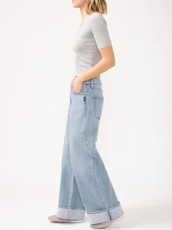 Highly Desirable High Rise Wide Leg Jeans