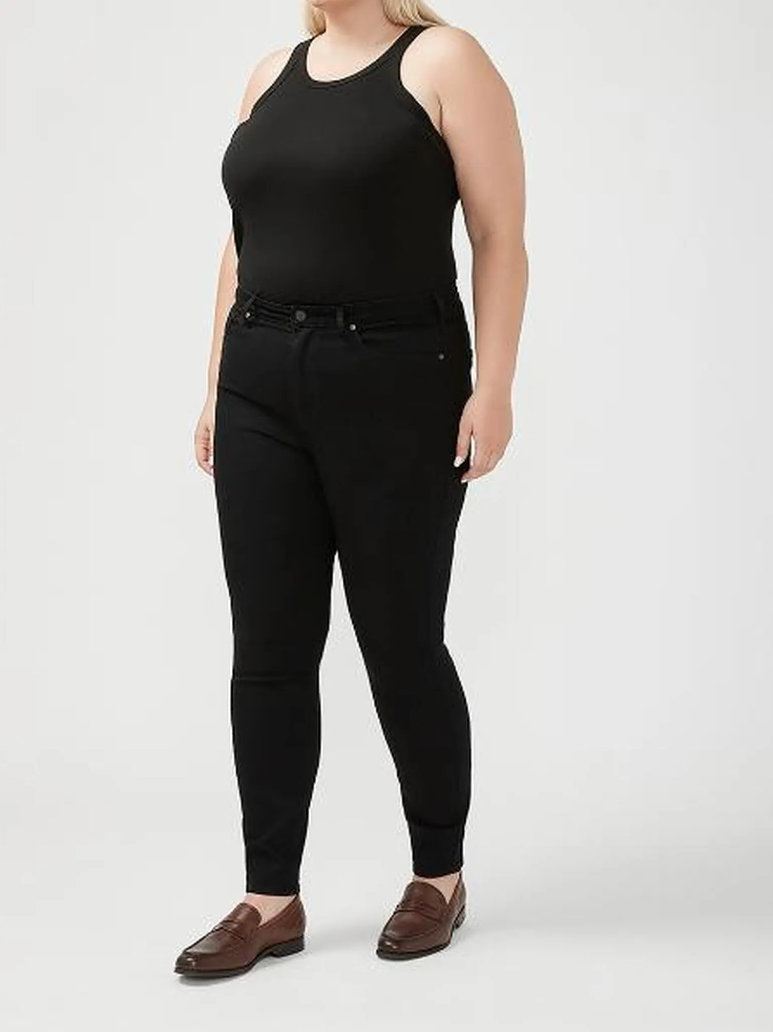 Isbister High Rise Skinny Leg Luxe Stretch Jeans Plus Size