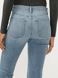 Isbister High Rise Straight Leg Luxe Stretch Jeans