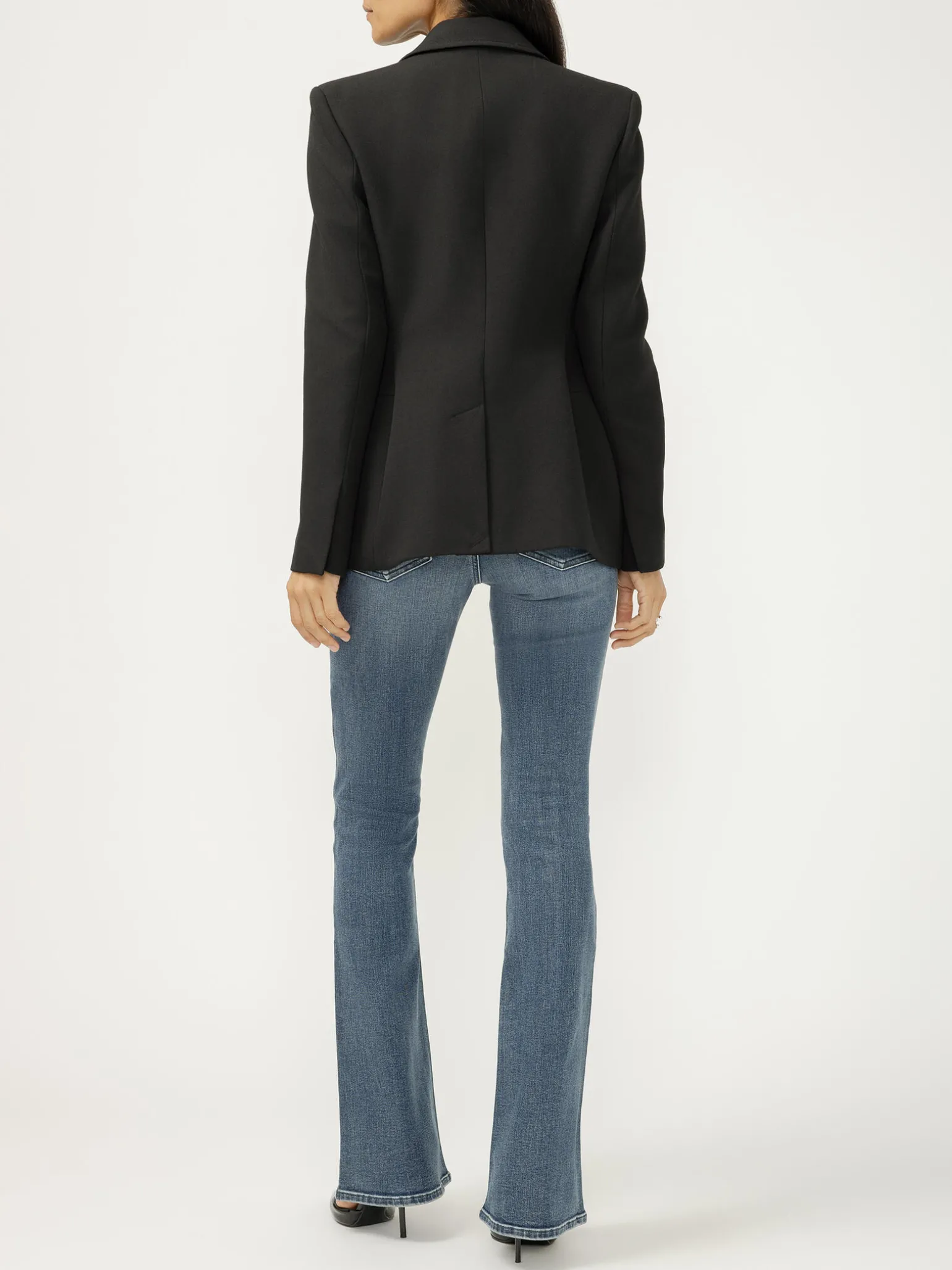 Most Wanted Mid Rise Skinny Flare Jeans