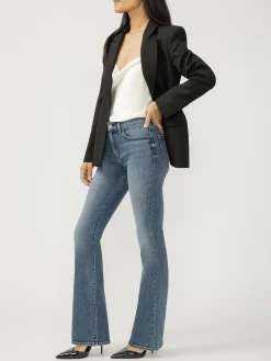 Most Wanted Mid Rise Skinny Flare Jeans