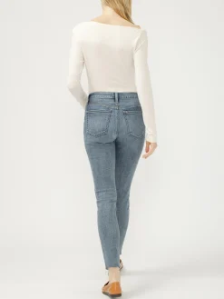 Most Wanted Mid Rise Skinny Luxe Stretch Jeans