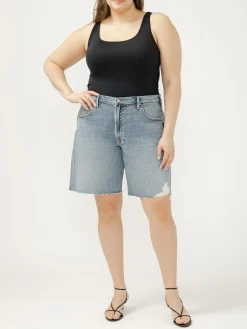 Relaxed Bermuda Shorts Plus Size