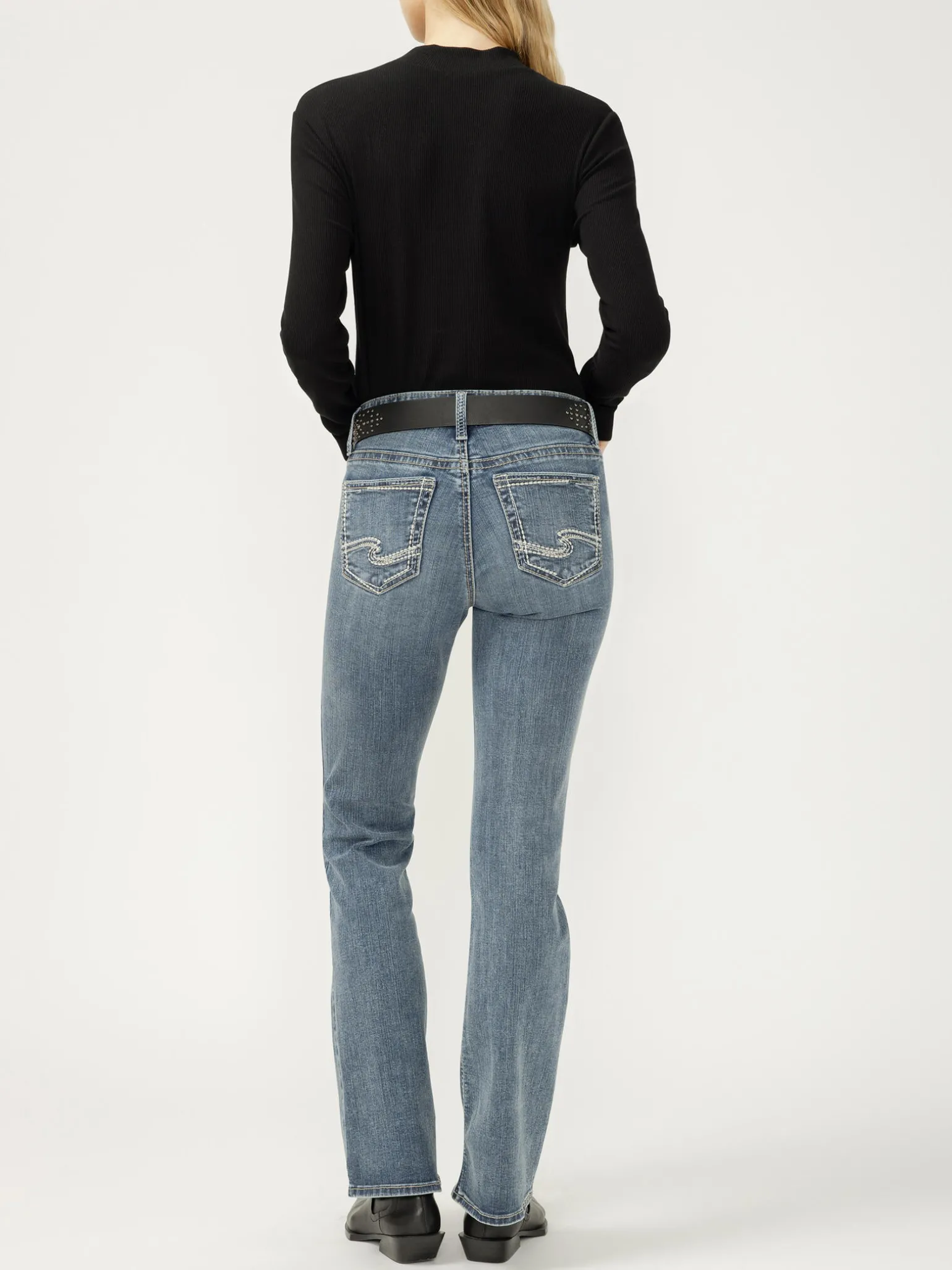 Suki Mid Rise Bootcut Frontier Strong Jeans