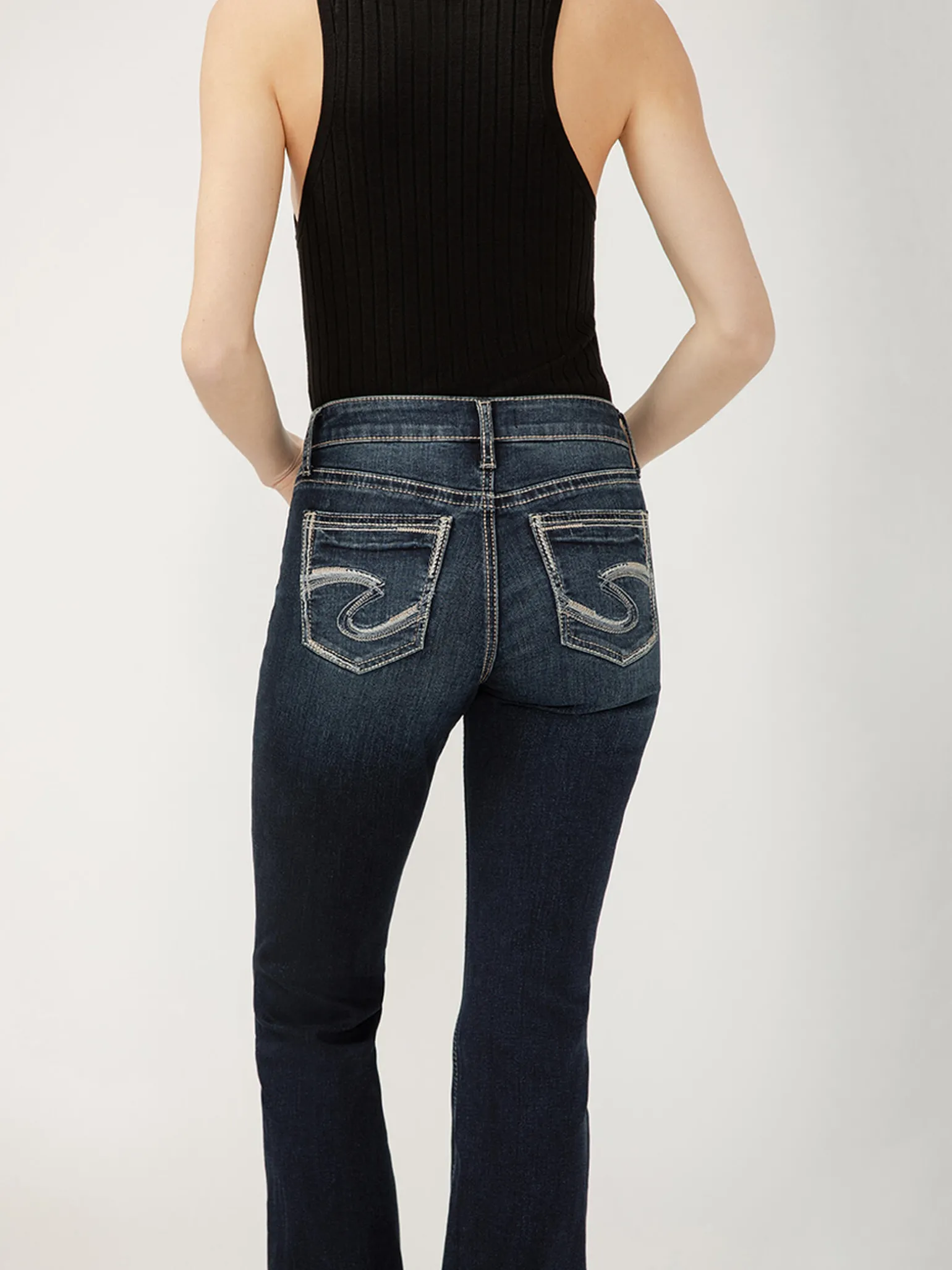 Suki Mid Rise Bootcut Jeans