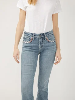 Suki Mid Rise Bootcut Luxe Stretch Americana Jeans