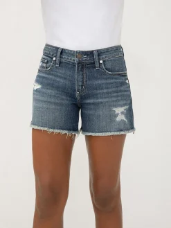 Suki Mid Rise Luxe Stretch Shorts