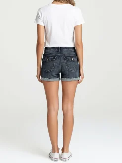 Suki Mid Rise Luxe Stretch Shorts