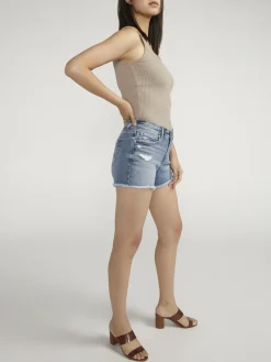 Suki Mid Rise Luxe Stretch Shorts