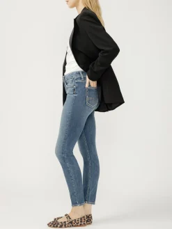 Suki Mid Rise Skinny Jeans