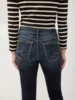 Suki Mid Rise Skinny Luxe Stretch Jeans