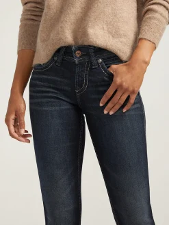 Suki Mid Rise Slim Bootcut Jeans