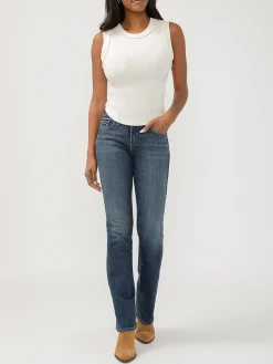 Suki Mid Rise Slim Bootcut Luxe Stretch Jeans